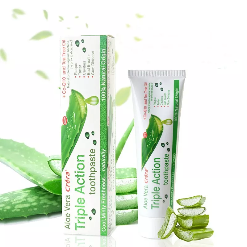 Herbal Aloe Vera Toothpaste green gel