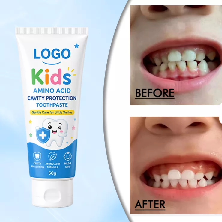 Children's toothpaste formula and product details