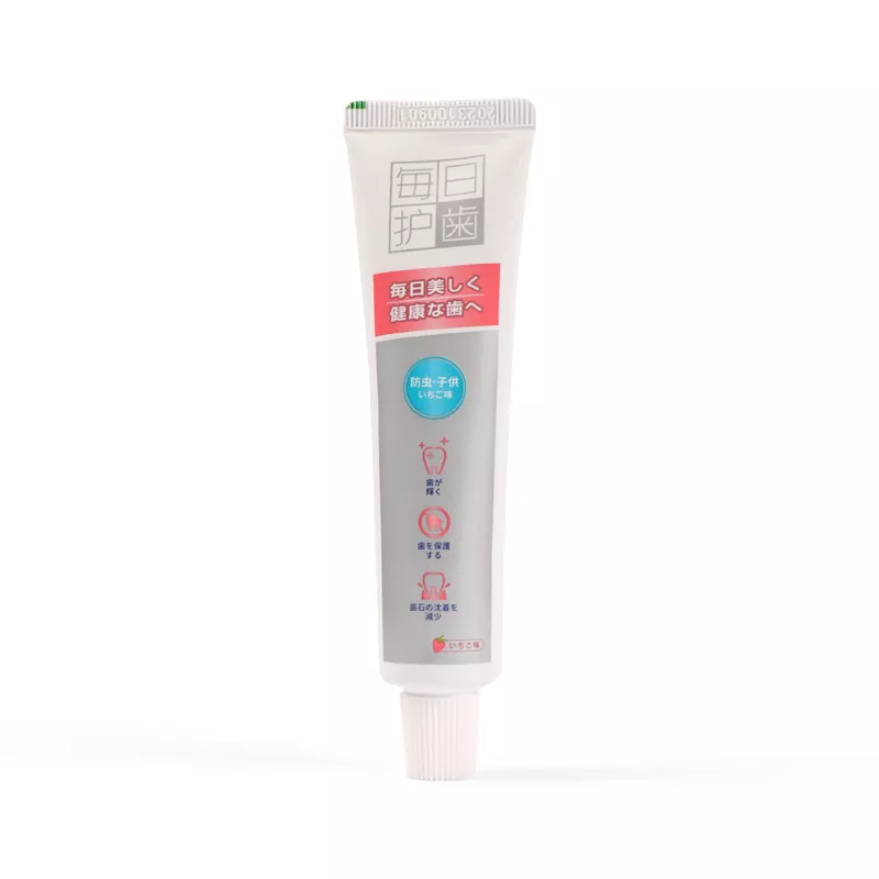 Kids Fruity Anti-cavity Toothpaste with Strawberry Flavor