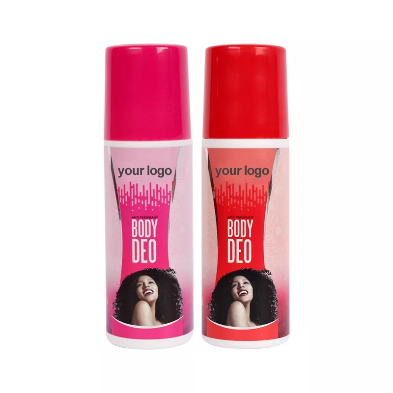 Reduce Sweat Odor Roll-on Deodorant - 100ml bottle side view