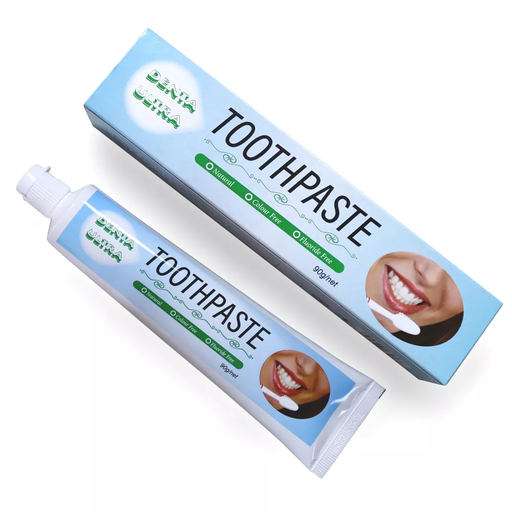 90ml fluoride-free toothpaste product specification