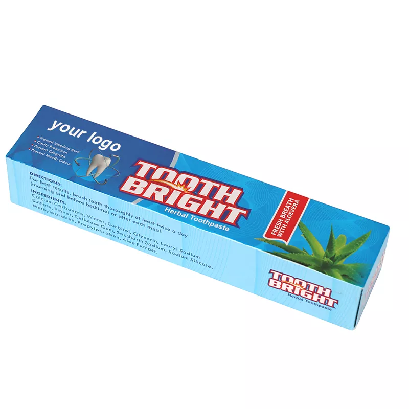 Herbal Peppermint Toothpaste gel texture