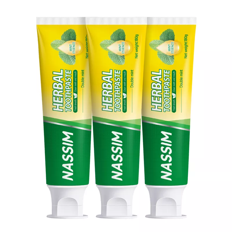 Natural Herbal Toothpaste packaging