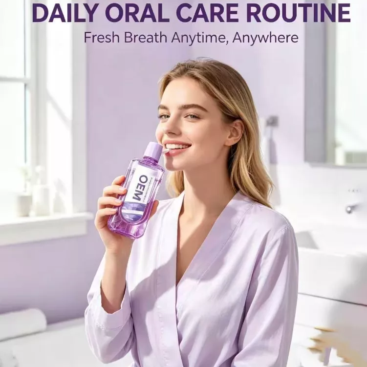 Fresh Breath Foam Mouthwash Foaming Pump