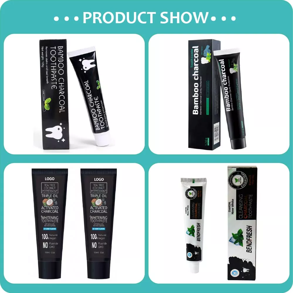 Bamboo Charcoal Toothpaste product display