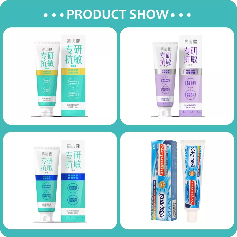 Multi-effect Anti-sensitive Toothpaste product display