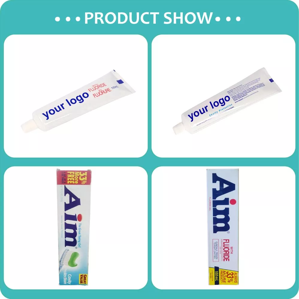 Fluoride Toothpaste product showcase