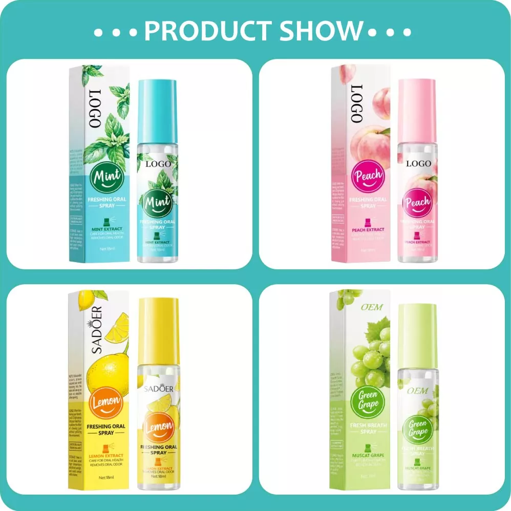 18ml Refresh Breath Oral Spray Bottle