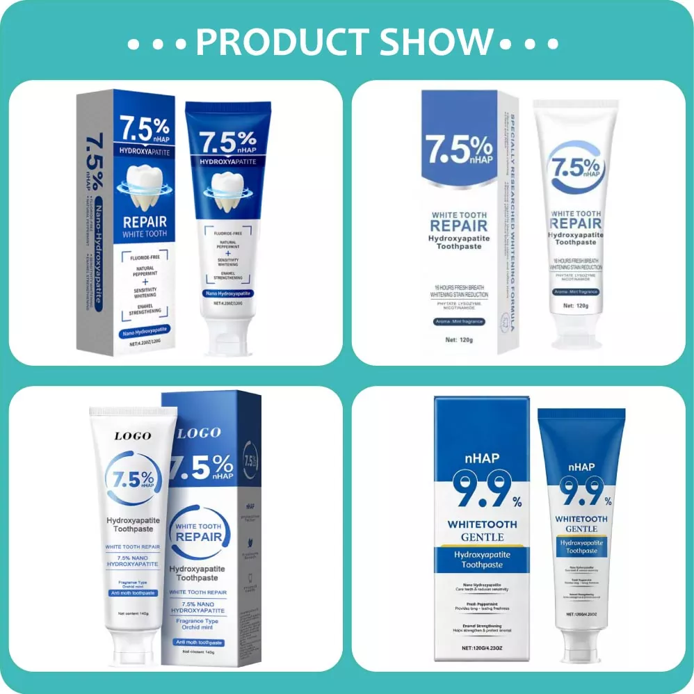 N-HAP Toothpaste product showcase